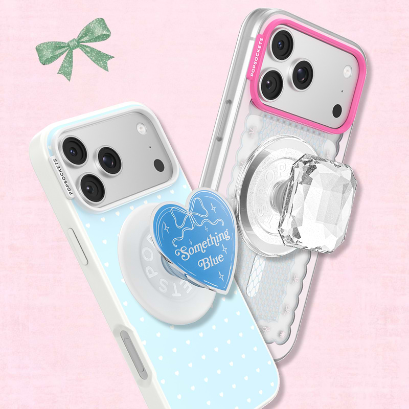 Sweet Heart Blue &mdash; iPhone 13 MagSafe Case image number 2